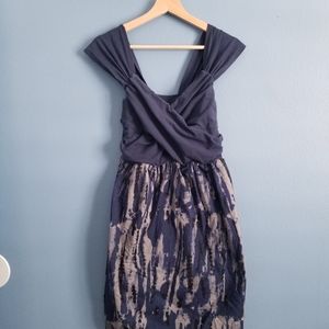 Converse One star navy gray tye dye dress (M)